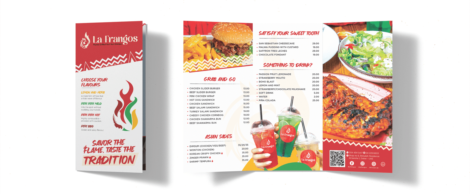 Menu mock up 2
